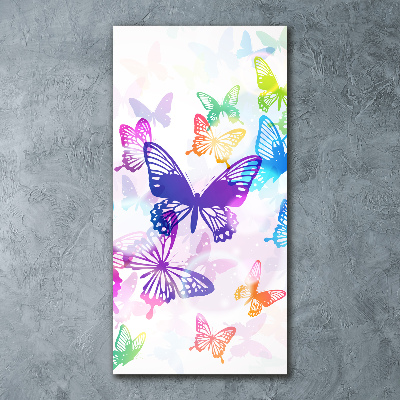 Staand foto plexiglas Kleurrijke vlinders