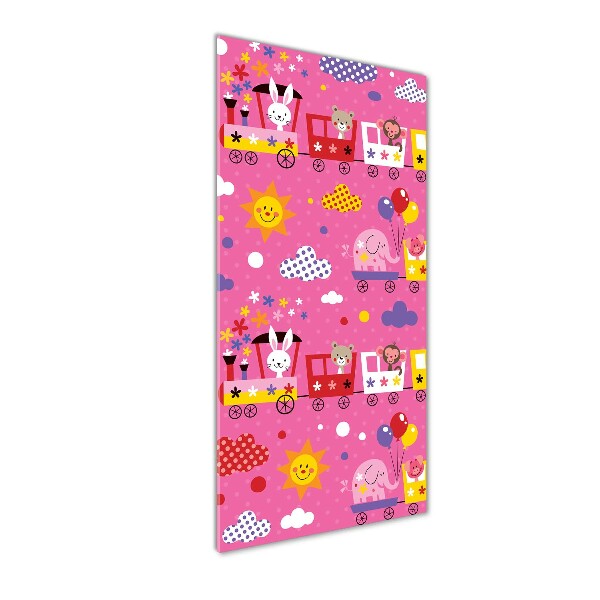 Staand foto in plexiglas Vrolijke Trein