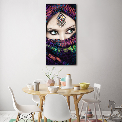 Staand foto in plexiglas Indiase vrouw