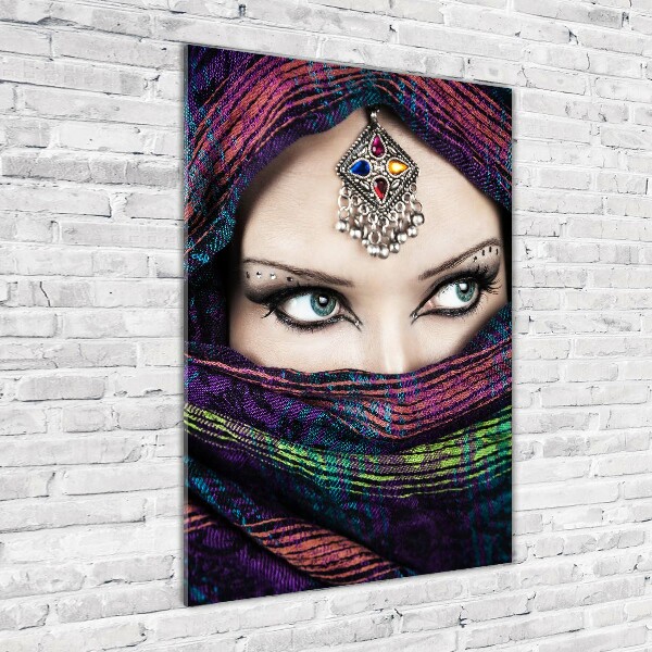 Staand foto in plexiglas Indiase vrouw