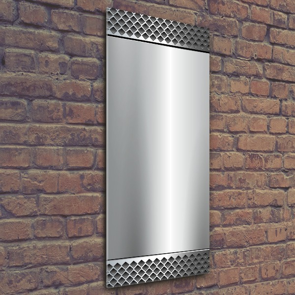 Staand foto op plexiglas Metalen achtergrond