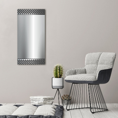 Staand foto op plexiglas Metalen achtergrond