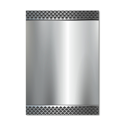 Staand foto op plexiglas Metalen achtergrond