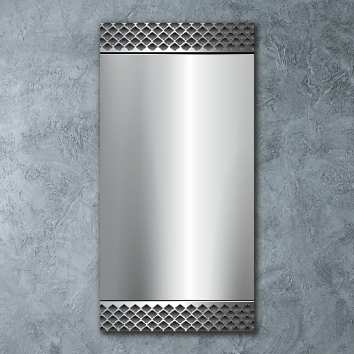 Staand foto op plexiglas Metalen achtergrond