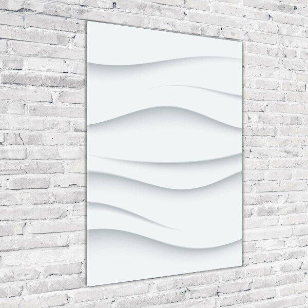 Staand foto in plexiglas Abstracte golven