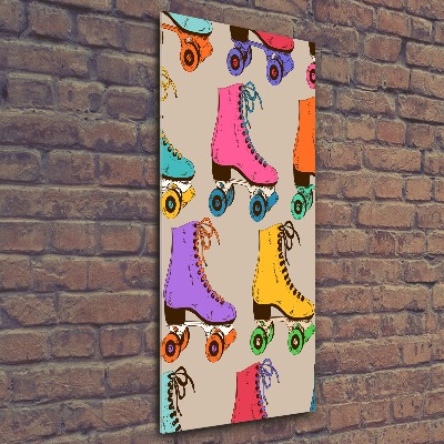 Staand foto plexiglas Kleurrijke rolschaatsen