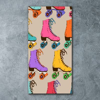 Staand foto plexiglas Kleurrijke rolschaatsen
