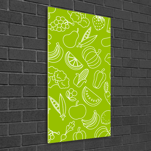 Staand plexiglas foto Groenten en fruit