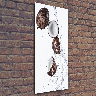 Staand foto in plexiglas Kokosnoot