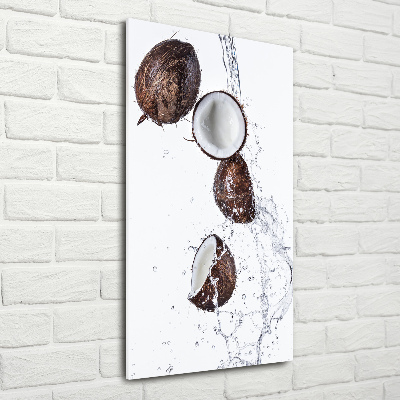 Staand foto in plexiglas Kokosnoot