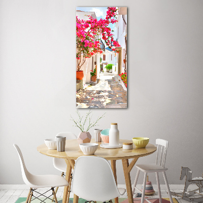 Staand plexiglas foto Griekse straten