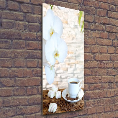 Staand foto in plexiglas Een kopje koffie