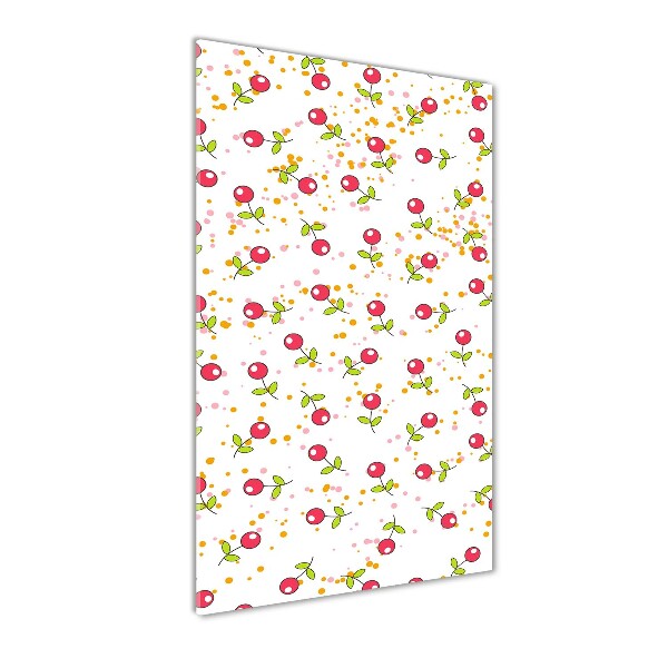 Staand foto plexiglas Kersen