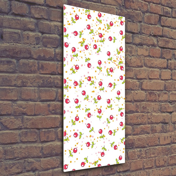 Staand foto plexiglas Kersen
