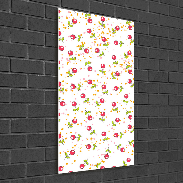 Staand foto plexiglas Kersen