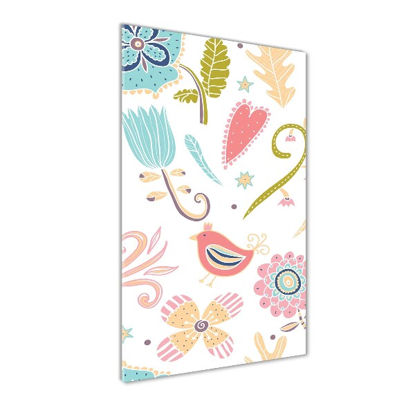 Staand foto op plexiglas Planten en vogels