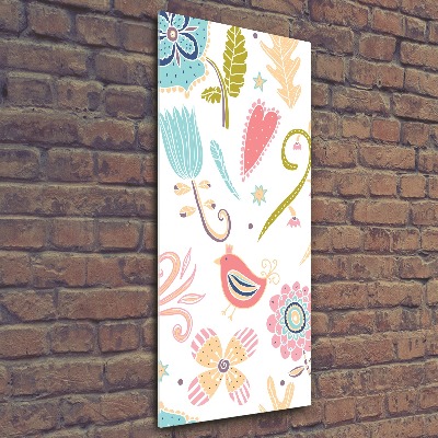 Staand foto op plexiglas Planten en vogels