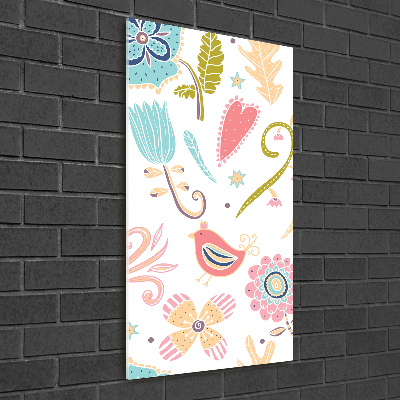 Staand foto op plexiglas Planten en vogels