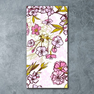 Staand foto op plexiglas Kersenbloesems