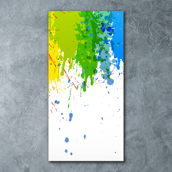 Staand plexiglas foto Abstracte regenboog