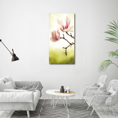 Staand foto op plexiglas Magnolia bloemen