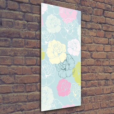Obraz zdjęcie akryl pionowy Róże