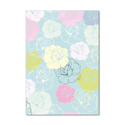 Staand foto in plexiglas Rozen