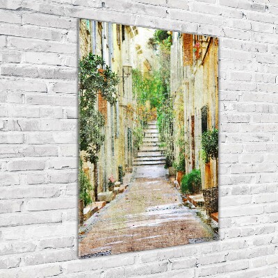 Staand foto in plexiglas Italiaanse straten