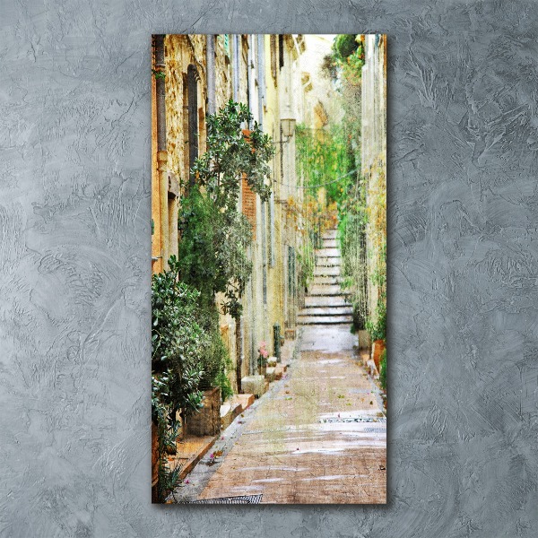 Staand foto in plexiglas Italiaanse straten