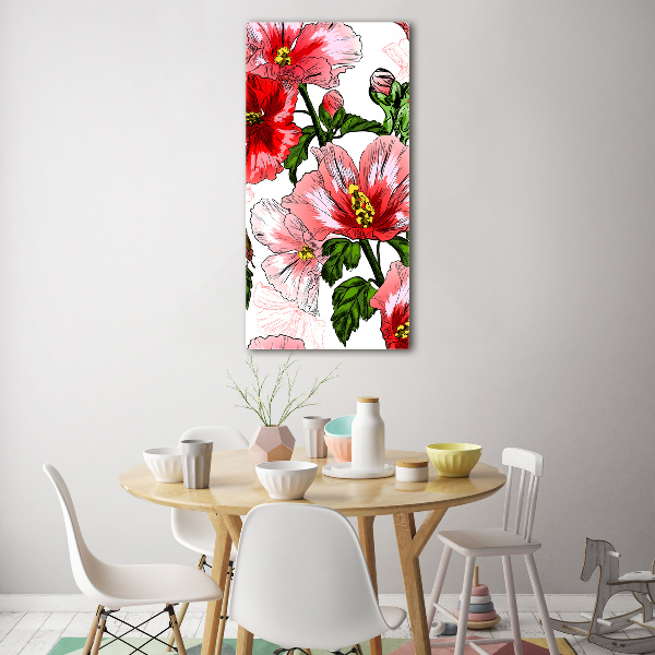 Staand foto op plexiglas Hibiscus