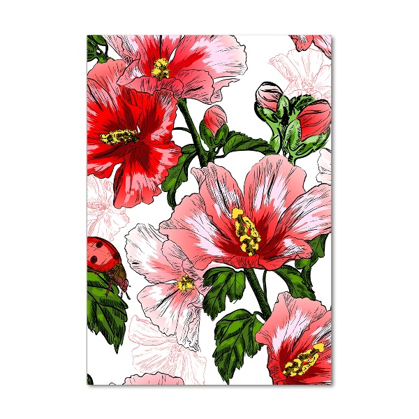 Staand foto op plexiglas Hibiscus