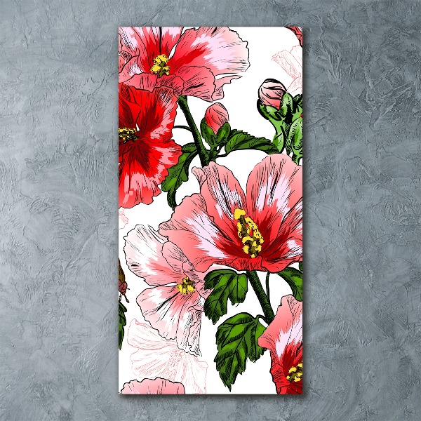 Staand foto op plexiglas Hibiscus