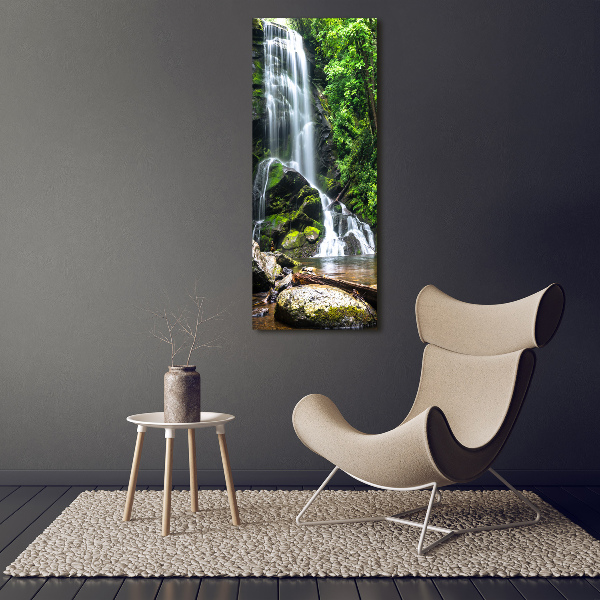 Staand foto plexiglas Waterval in de jungle