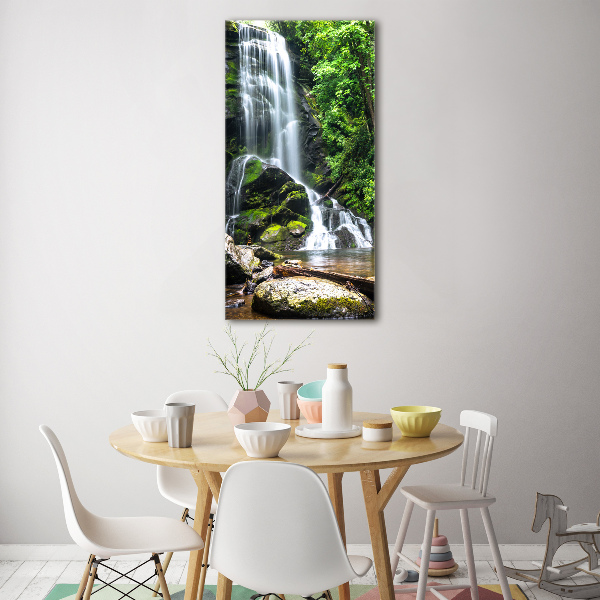 Staand foto plexiglas Waterval in de jungle