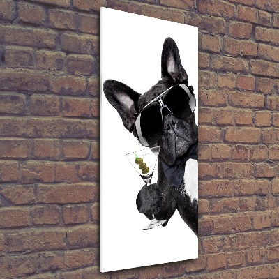 Staand foto plexiglas Piez met martini