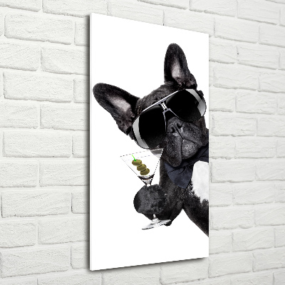 Staand foto plexiglas Piez met martini