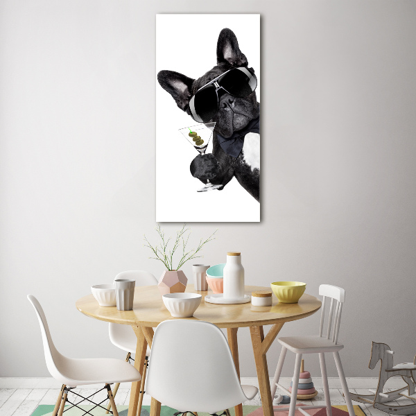 Staand foto plexiglas Piez met martini