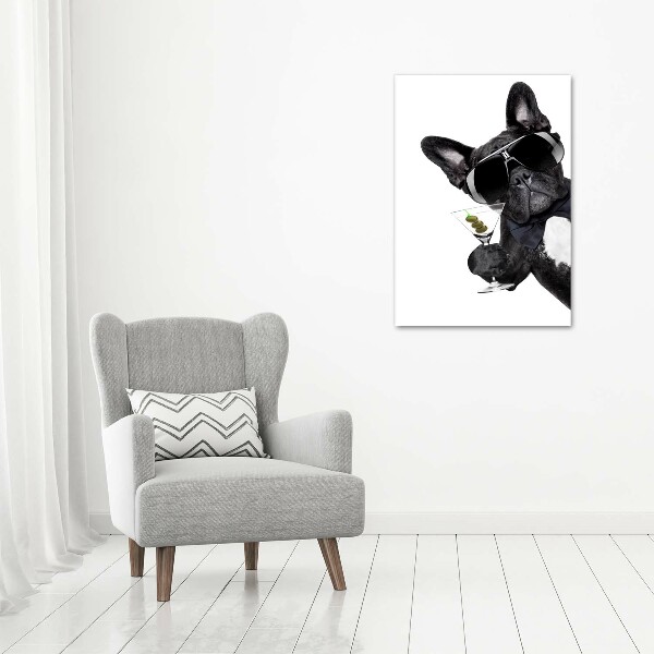 Staand foto plexiglas Piez met martini