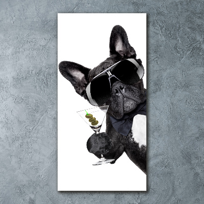 Staand foto plexiglas Piez met martini