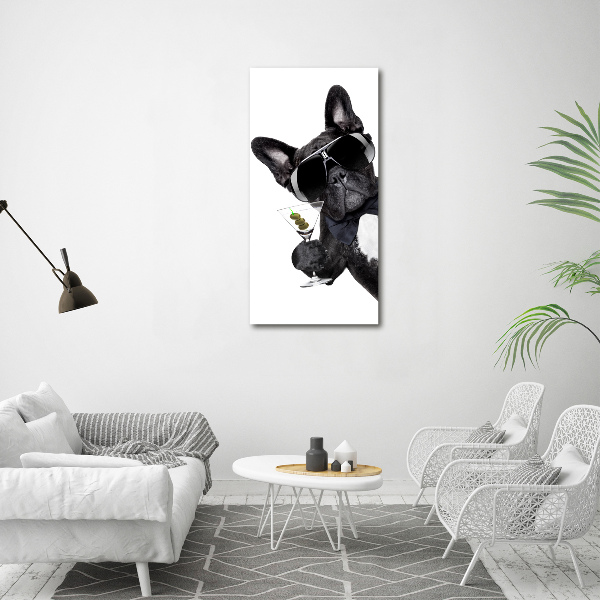 Staand foto plexiglas Piez met martini