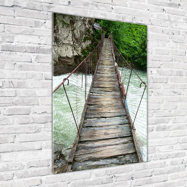 Staand plexiglas foto Hangbrug