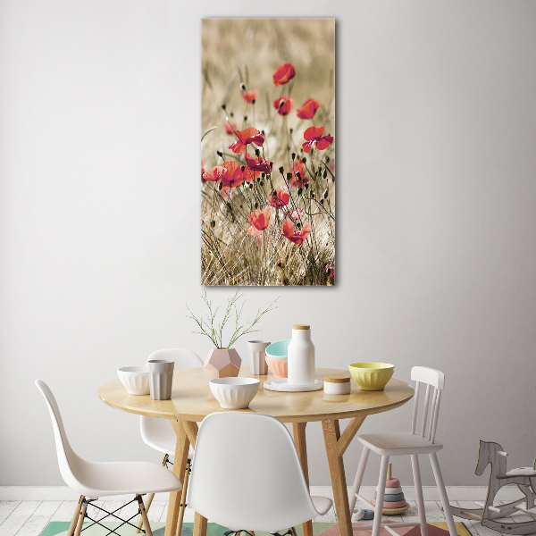 Staand plexiglas foto Wilde bloemen