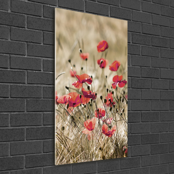 Staand plexiglas foto Wilde bloemen