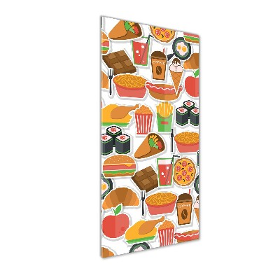 Staand foto in plexiglas Fastfood