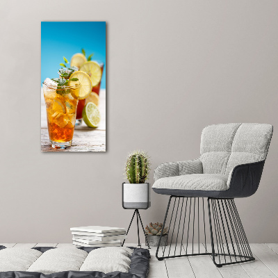 Staand foto op plexiglas Ijsthee