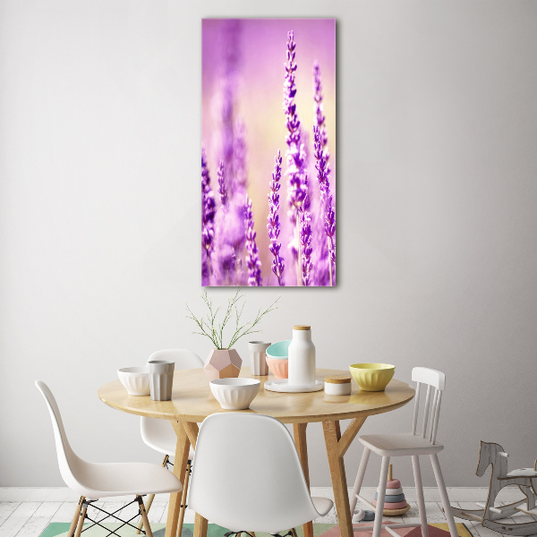 Staand foto plexiglas Lavendel