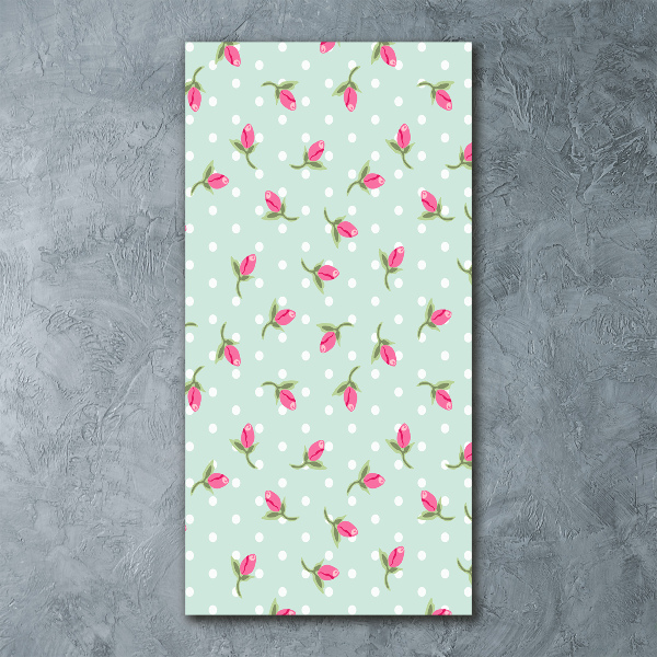 Staand foto in plexiglas Rozen