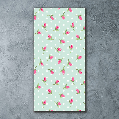 Staand foto in plexiglas Rozen