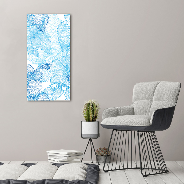 Staand foto plexiglas Hawaiiaanse bloemen