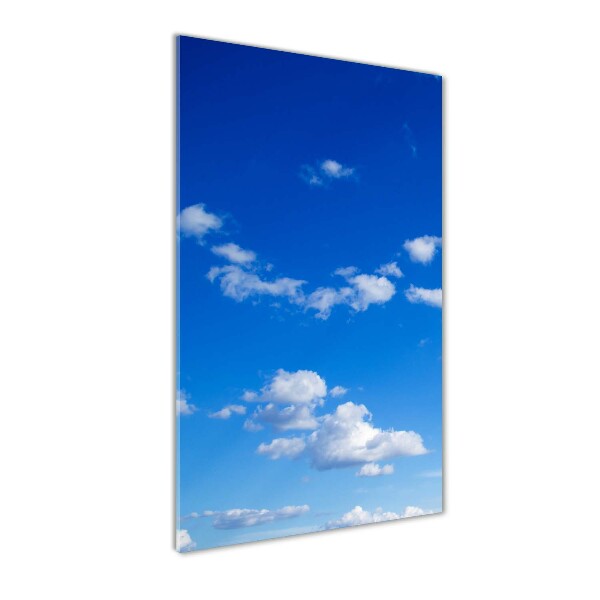 Staand plexiglas foto Wolken aan de hemel